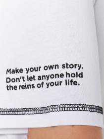 Футболка Trendyol модель TWOSS23TS00105/Beyaz Фото