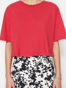 Футболка Trendyol модель TWOSS23TS00118/Kirmizi Фото