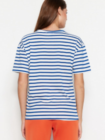 Футболка Trendyol модель TWOSS23TS00135/Lacivert Футболка Trendyol модель TWOSS23TS00135/Lacivert Фото