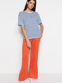 Футболка Trendyol модель TWOSS23TS00135/Lacivert Футболка Trendyol модель TWOSS23TS00135/Lacivert Фото