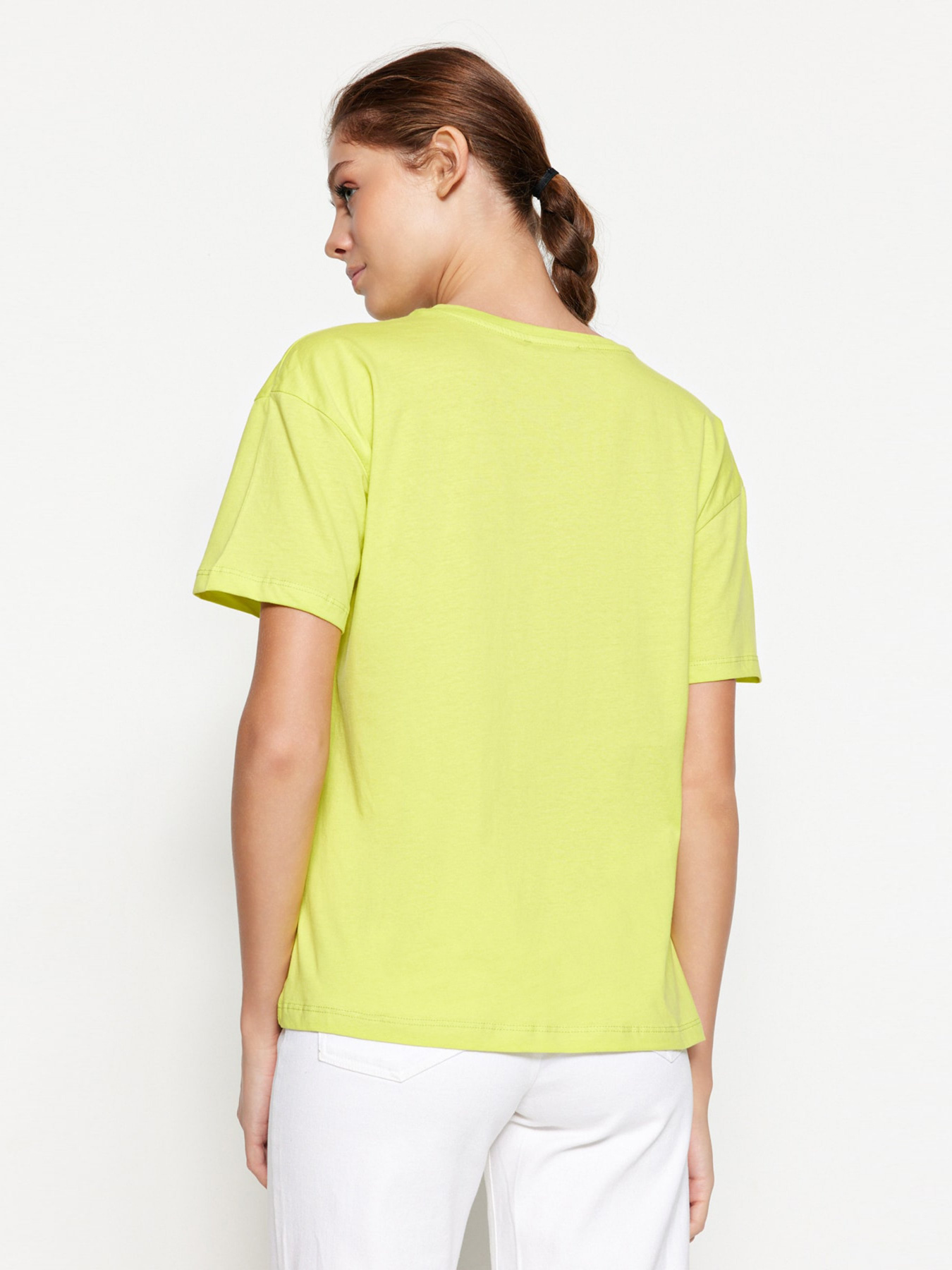 Футболка Trendyol модель TWOSS23TS00140/Lime Фото