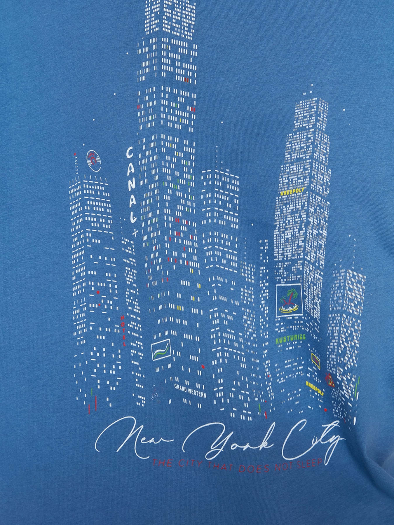 Футболка Trendyol модель TWOSS23TS00148/Indigo Фото