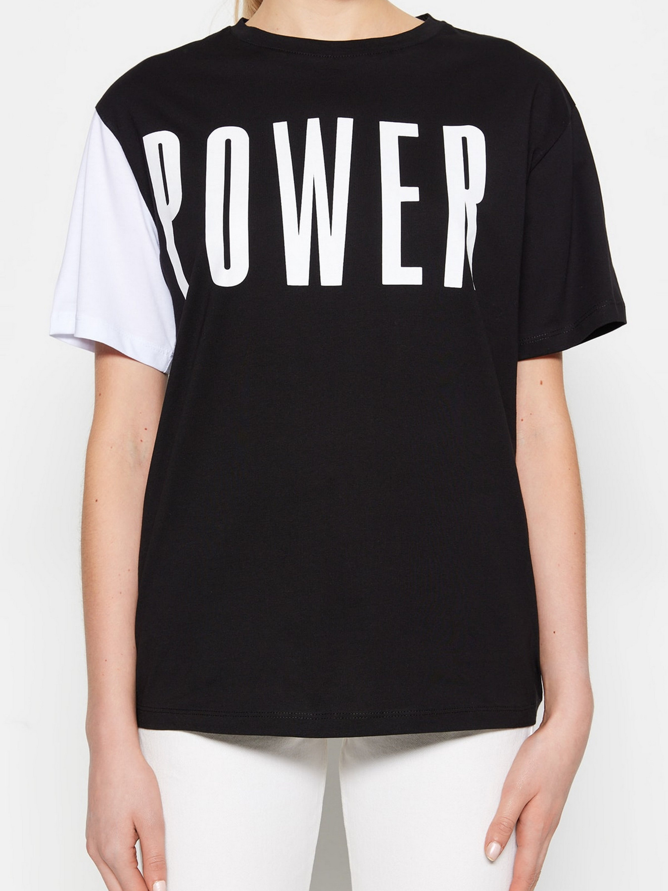 Футболка Trendyol модель TWOSS23TS00162/Siyah Фото