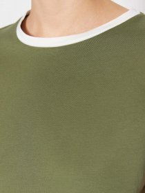 Футболка Trendyol модель TWOSS23TS00224/Haki Фото