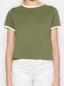 Футболка Trendyol модель TWOSS23TS00224/Haki Фото