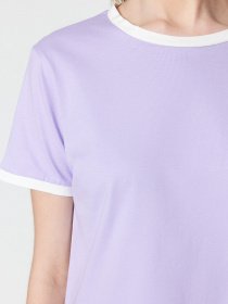Футболка Trendyol модель TWOSS23TS00224/Lila Фото