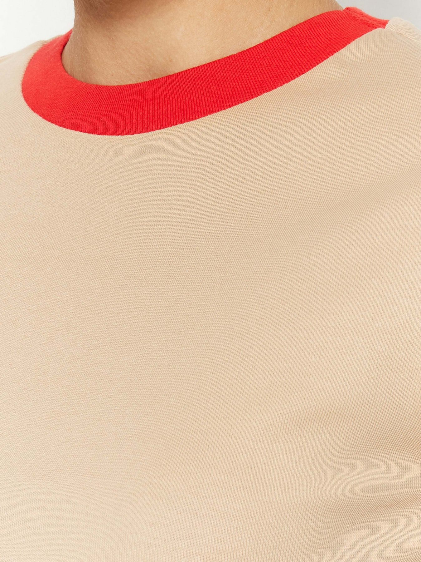 Футболка Trendyol модель TWOSS23TS00230/Bej Фото