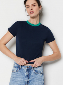 Футболка Trendyol модель TWOSS23TS00230/Lacivert Фото
