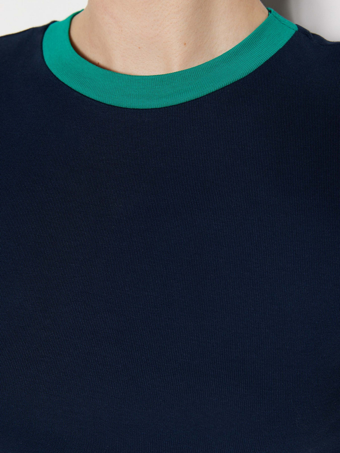 Футболка Trendyol модель TWOSS23TS00230/Lacivert Фото