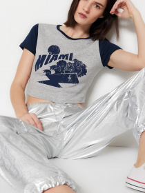 Футболка Trendyol модель TWOSS23TS00231/Gri Фото