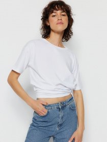 Футболка Trendyol модель TWOSS23TS00244/Beyaz Фото