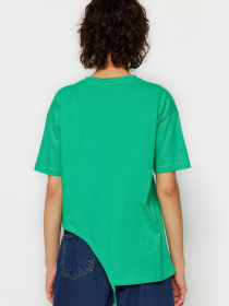Футболка Trendyol модель TWOSS23TS00244/Yesil Фото