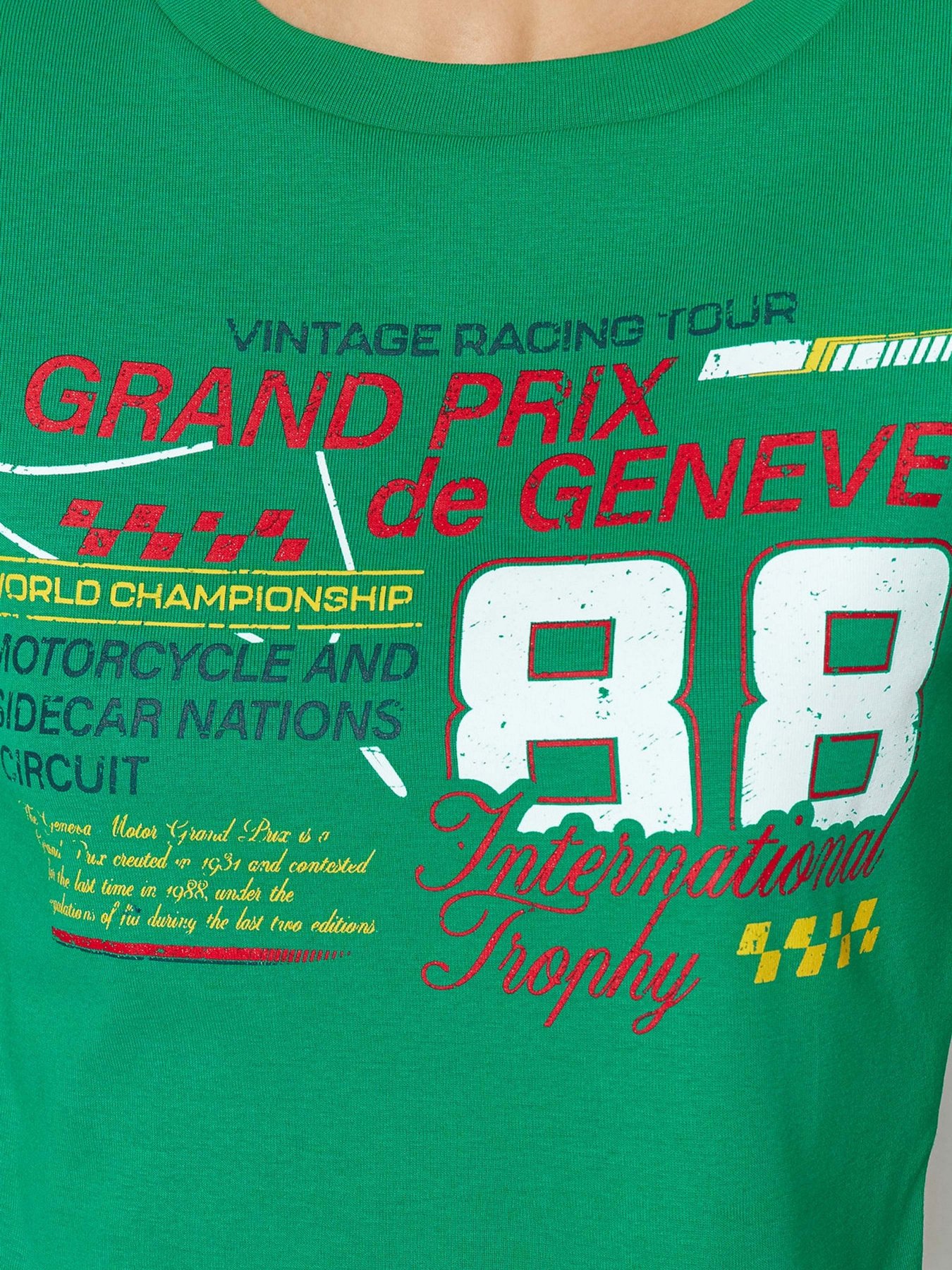 Футболка Trendyol модель TWOSS23TS00319/Yesil Фото