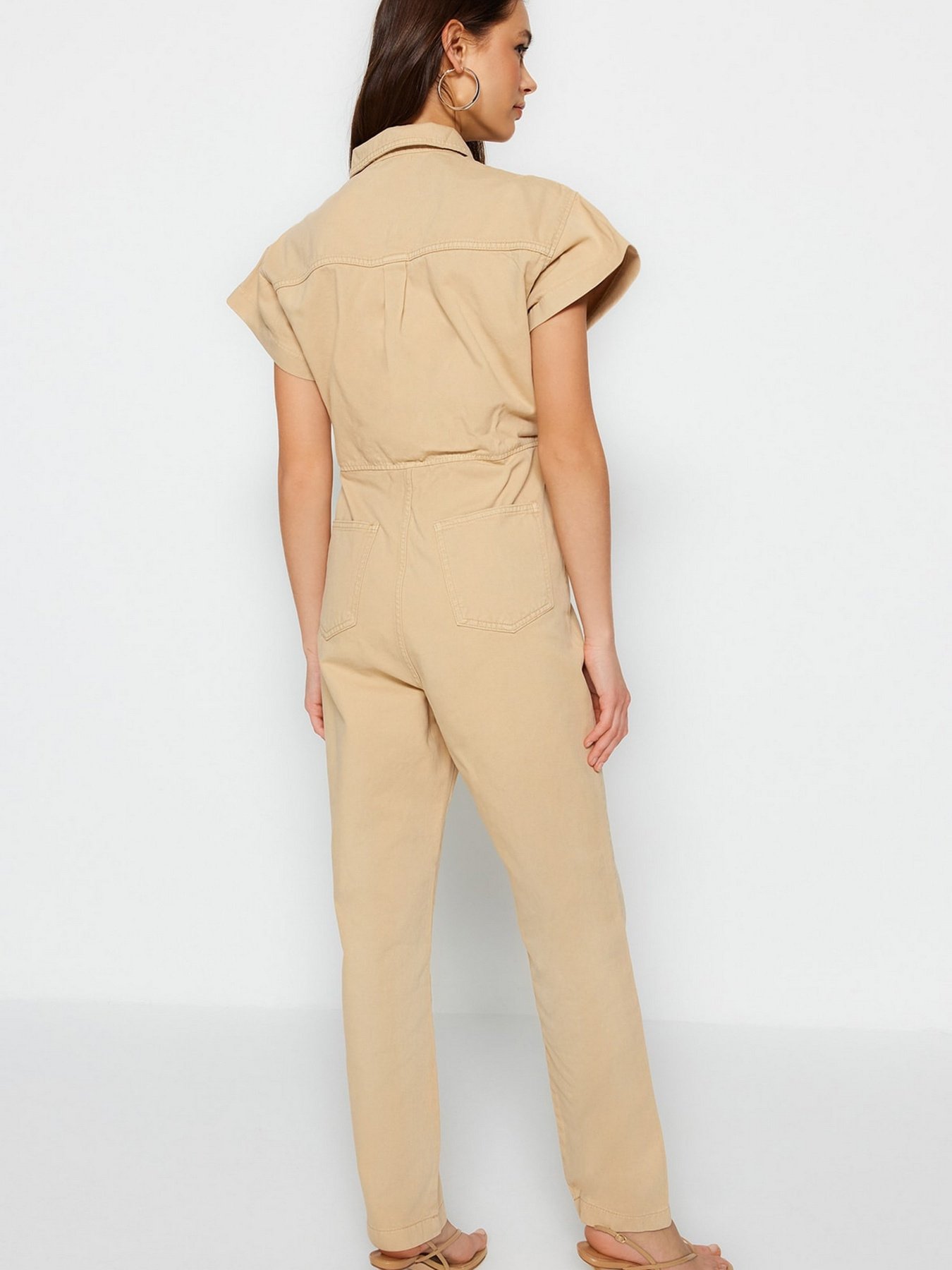 Комбинезон Trendyol модель TWOSS23TU00139/Bej Фото