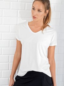 Футболка Trend Alacati Stili модель ALC-1045-AEcru Фото