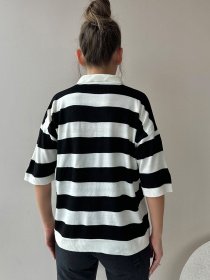 Поло Trend Alacati Stili модель ALC-X9957SİYAH Фото