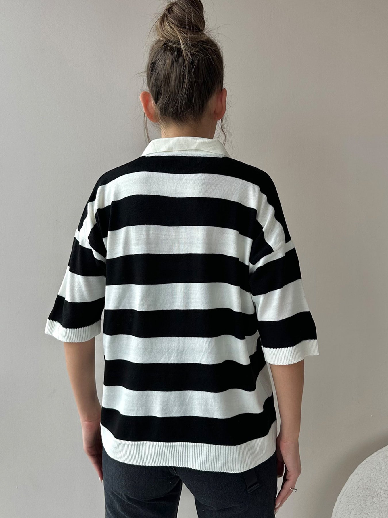 Поло Trend Alacati Stili модель ALC-X9957SİYAH Фото