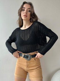 Блуза Trend Alacati Stili модель ALC-X9960SİYAH Фото