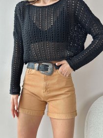 Блуза Trend Alacati Stili модель ALC-X9960SİYAH Фото