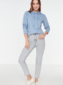 Худи Trendyol модель TWOAW20SW0059/Acık Mavi Фото