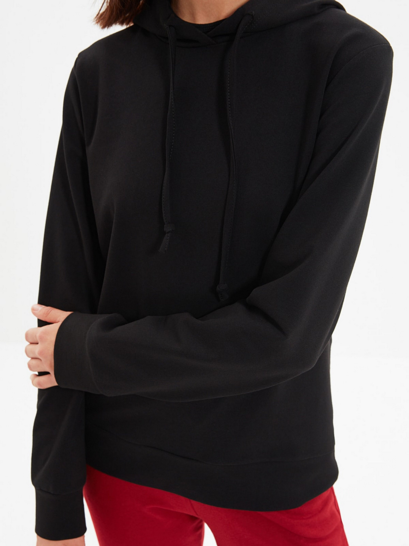 Худи Trendyol модель TWOAW20SW0059/Siyah Фото