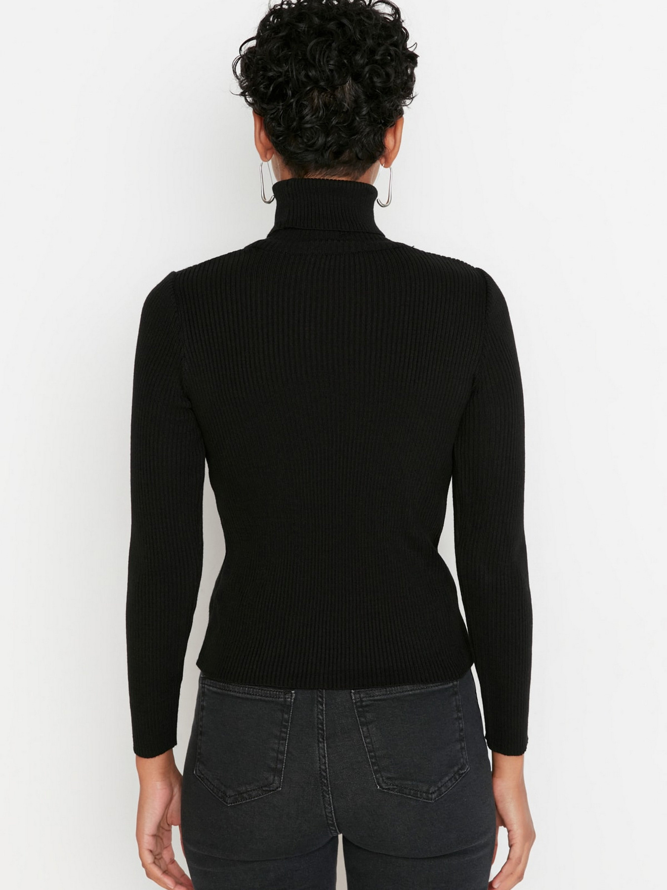 Водолазка Trendyol модель TWOAW21KZ1279/Siyah Фото