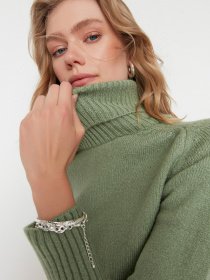 Свитер Trendyol модель TWOAW21KZ1343/Mint Фото