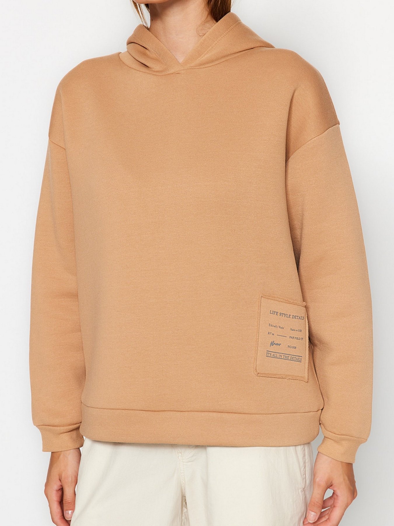 Худі Trendyol модель TWOAW23SW00430/Bej Фото