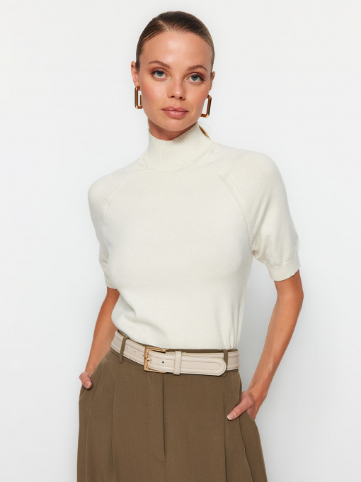 Водолазка Trendyol модель TWOAW24BZ00005/Ekru Фото