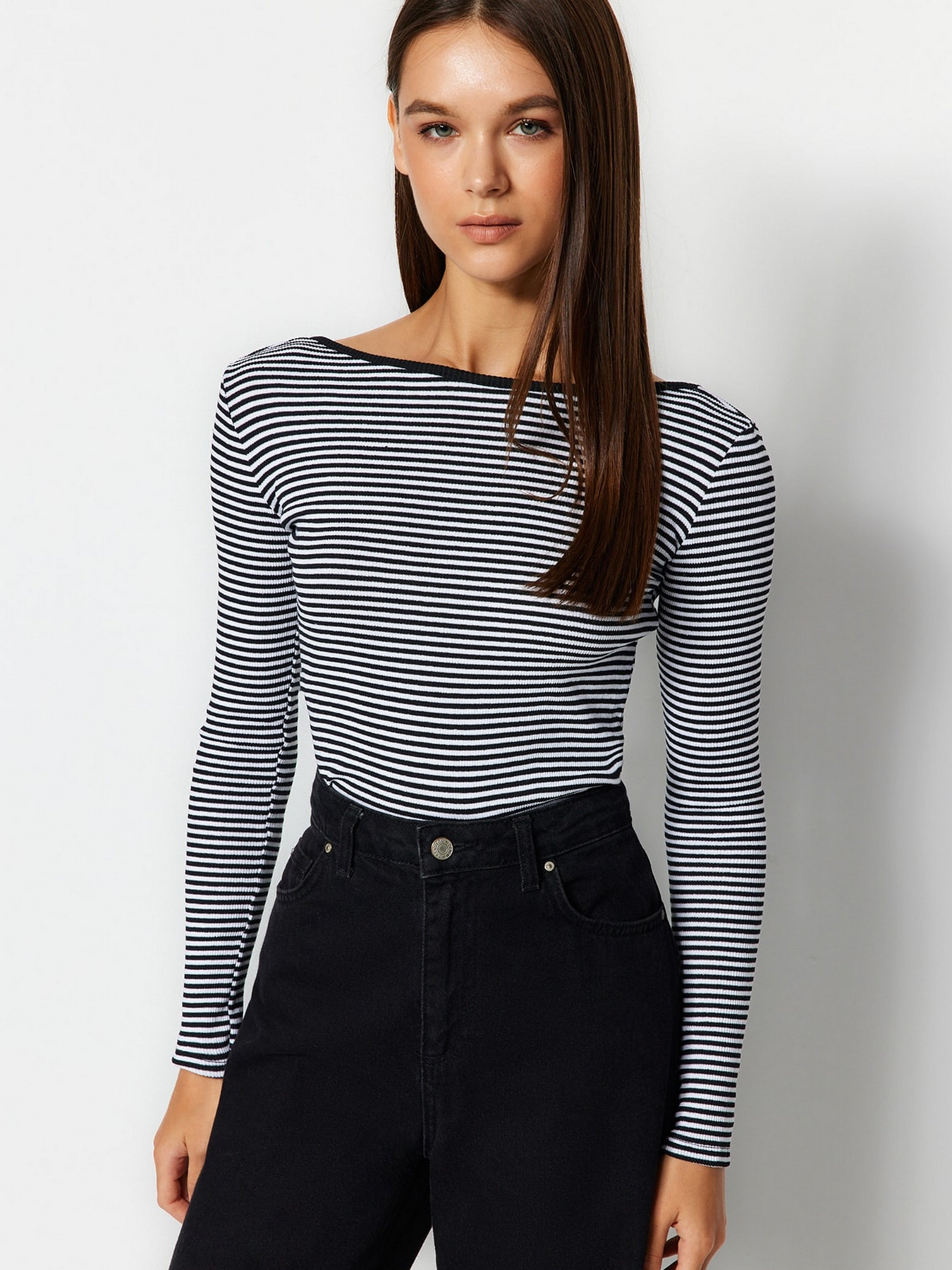 Лонгслив Trendyol модель TWOAW24BZ00105/Cok Renkli Фото