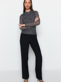 Лонгслив Trendyol модель TWOAW24BZ00138/Siyah Фото