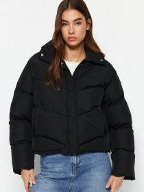 Демисезонная куртка Trendyol модель TWOAW24MO00048/Siyah Фото
