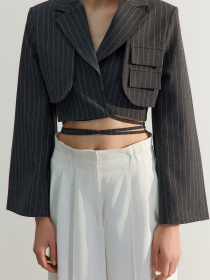 Блейзер Trendyol модель TWOSS23BC00123/Gri Фото