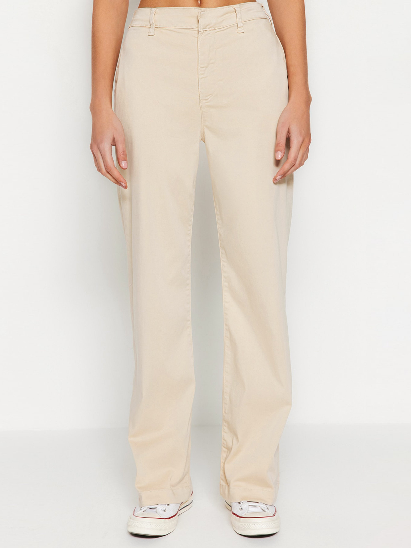 Широкие джинсы Trendyol модель TWOSS23JE00209/Tas Фото