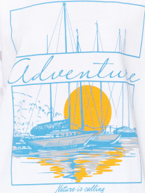 Футболка Trendyol модель TWOSS23TS00364/Beyaz Фото