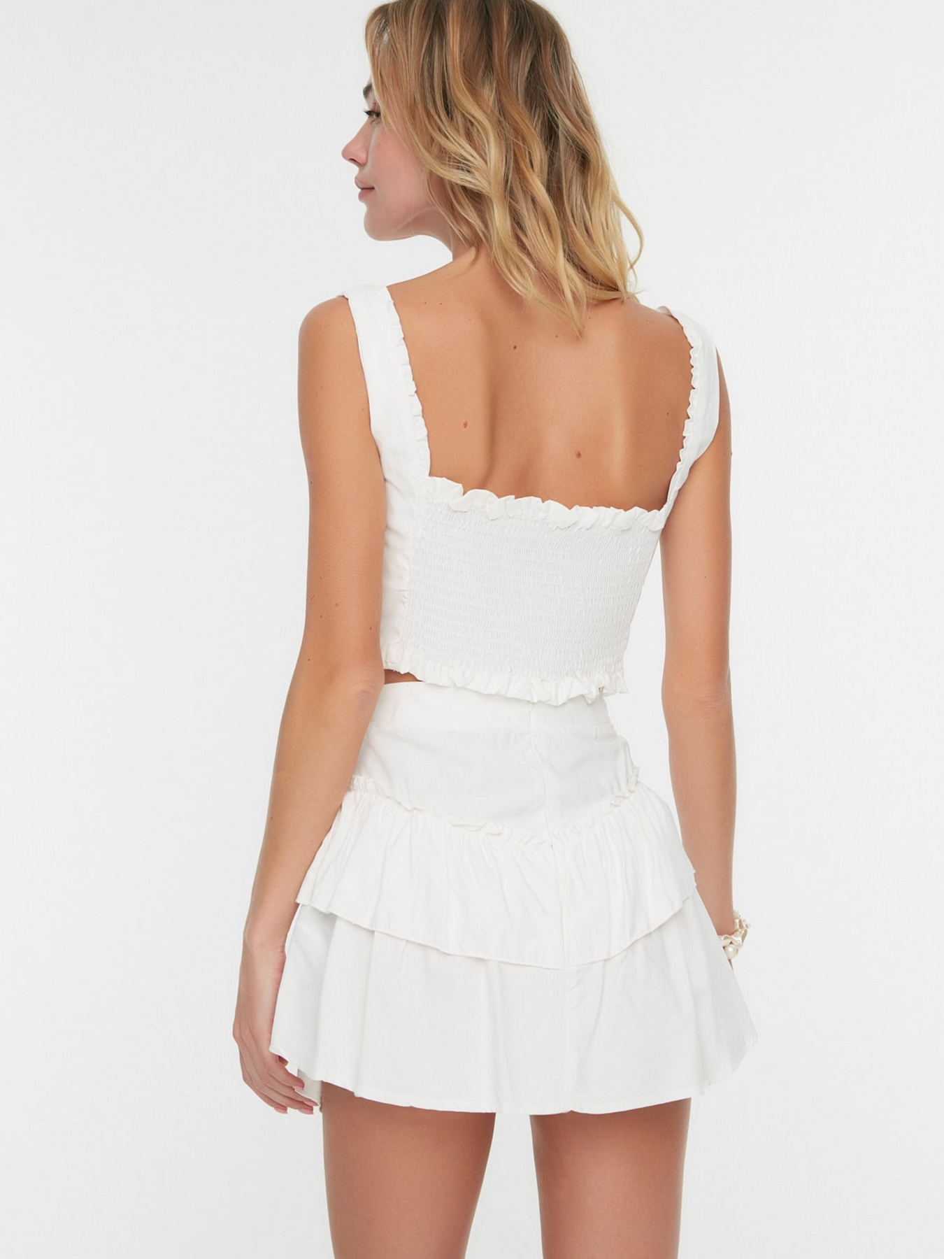 Костюм Trendyol модель TBESS21AU0093/Beyaz Фото