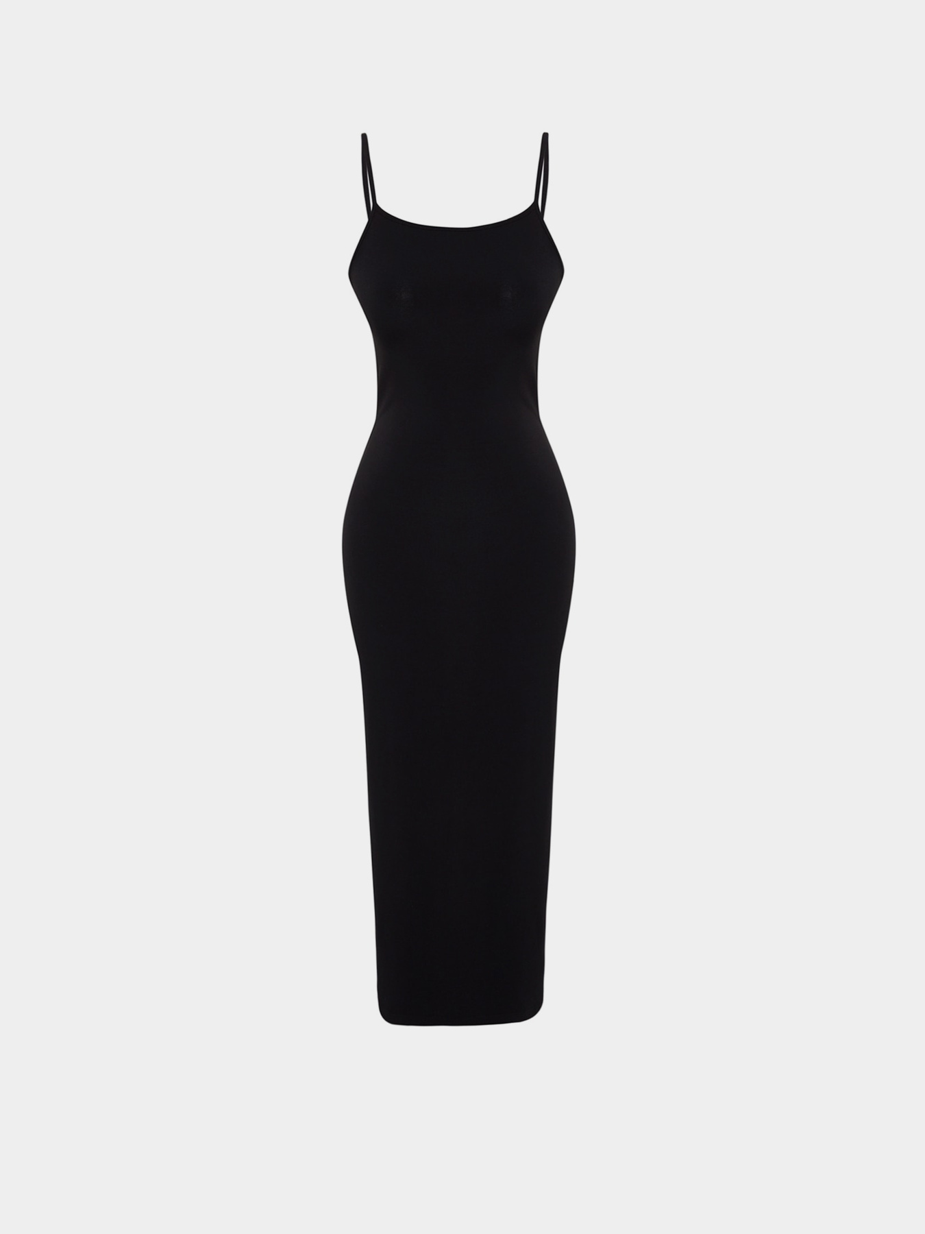 Платье миди Trendyol модель TBESS23EL00116/Siyah Фото