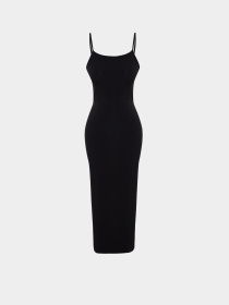 Платье миди Trendyol модель TBESS23EL00116/Siyah Фото