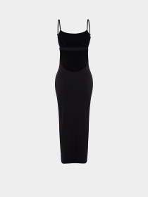 Сукня міді Trendyol модель TBESS23EL00116/Siyah Фото