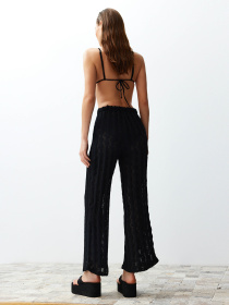 Штани палаццо Trendyol модель TBESS24PL00001/Siyah*001 Фото