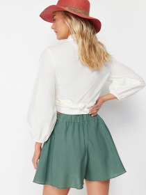 Спідниця-шорти Trendyol модель TBESS24SR00001/Haki*002 Фото