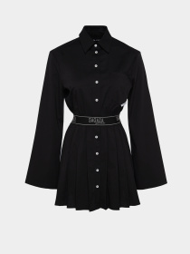 Платье мини Trendyol модель TCLAW24EL00000/Siyah Фото