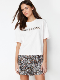 Пижама Trendyol модель THMSS24PT00041/Pembe-Cok Renkli Фото