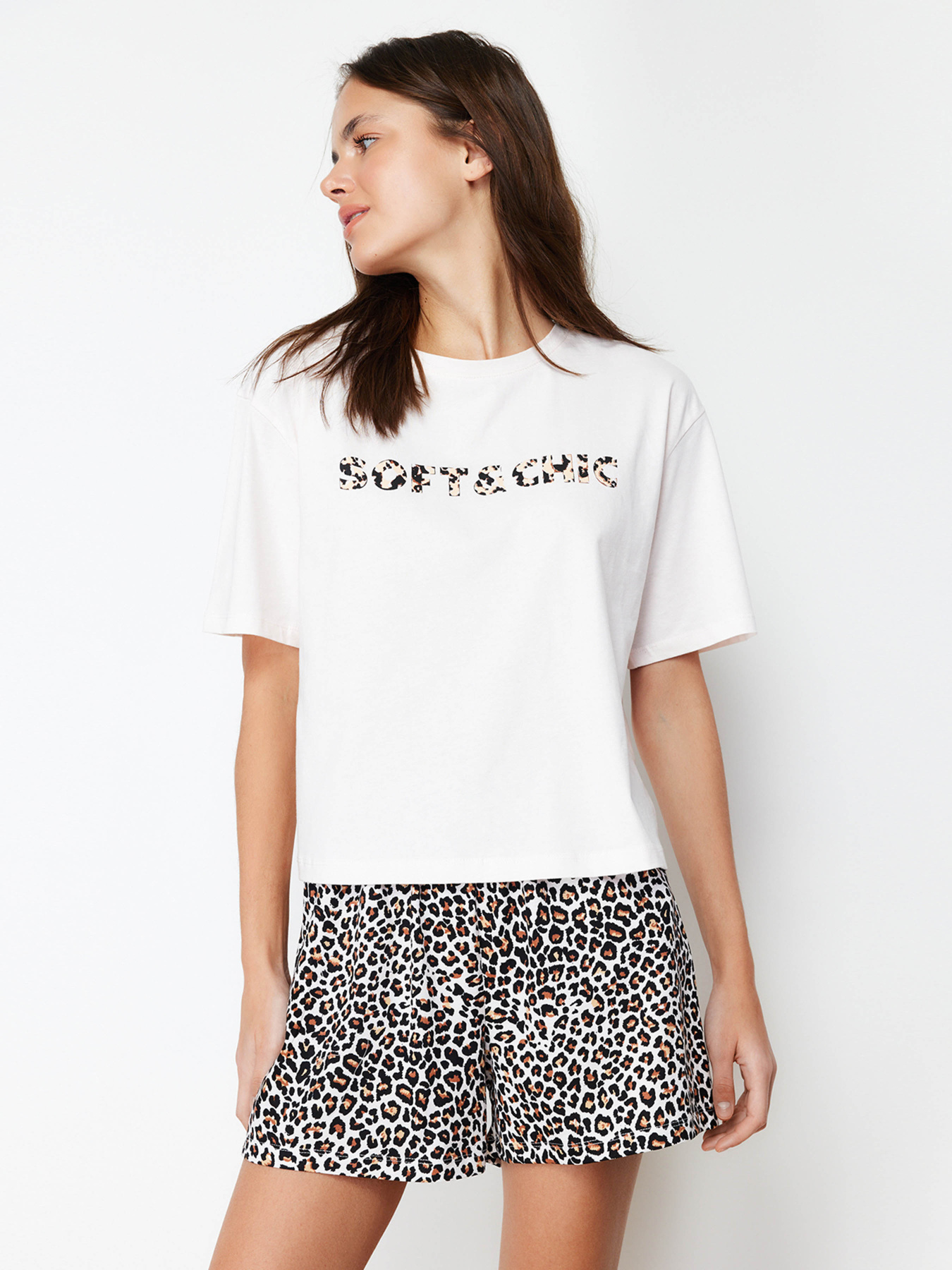 Пижама Trendyol модель THMSS24PT00041/Pembe-Cok Renkli Фото