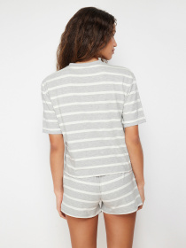 Пижама Trendyol модель THMSS24PT00061/Gri Фото