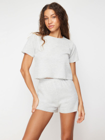 Пижама Trendyol модель THMSS24PT00126/Gri Melanj Фото