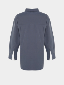 Рубашка повседневная Trendyol модель TWOAW20GO0107/Antrasit Фото