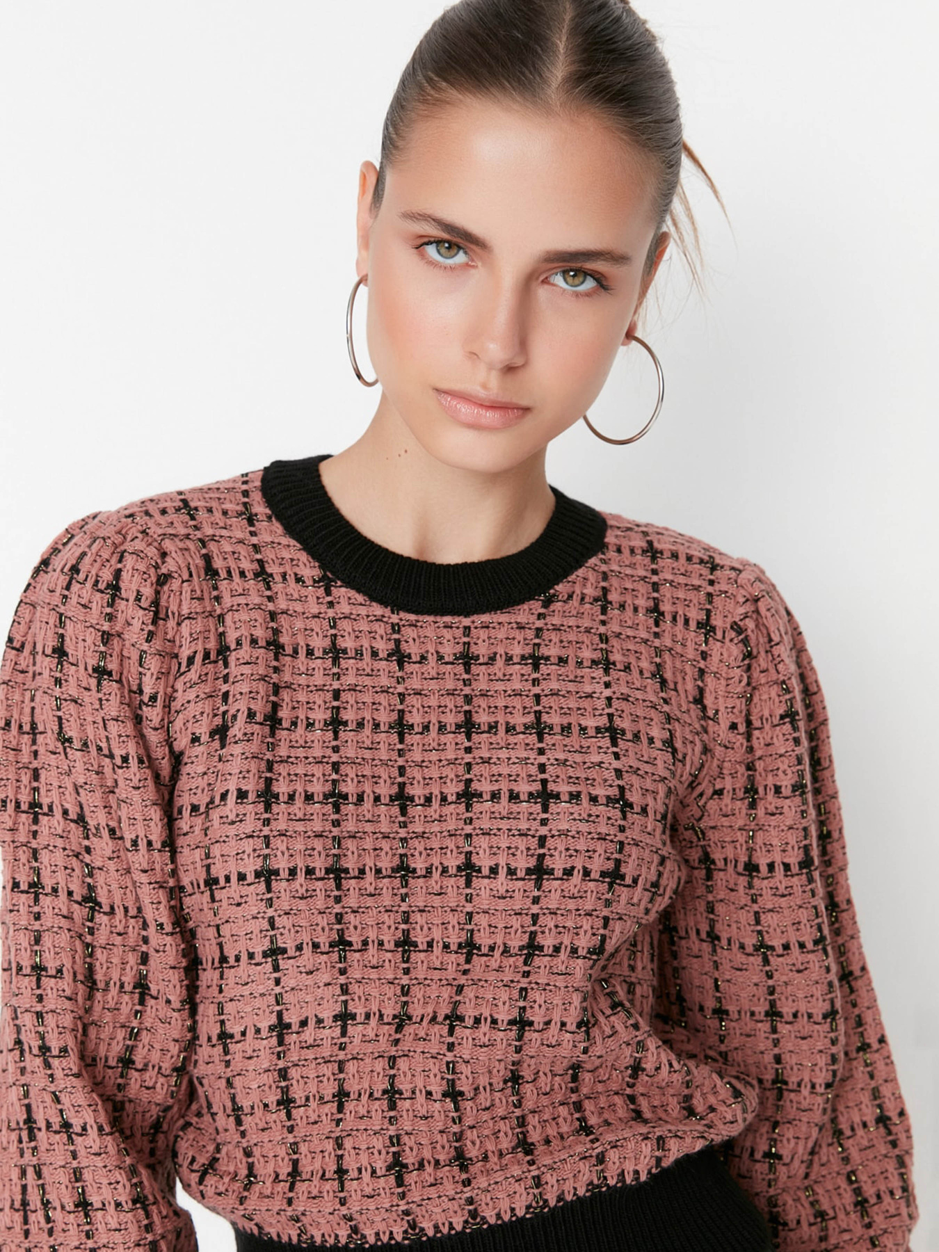 Джемпер Trendyol модель TWOAW21KZ0032/Gul Kurusu Фото