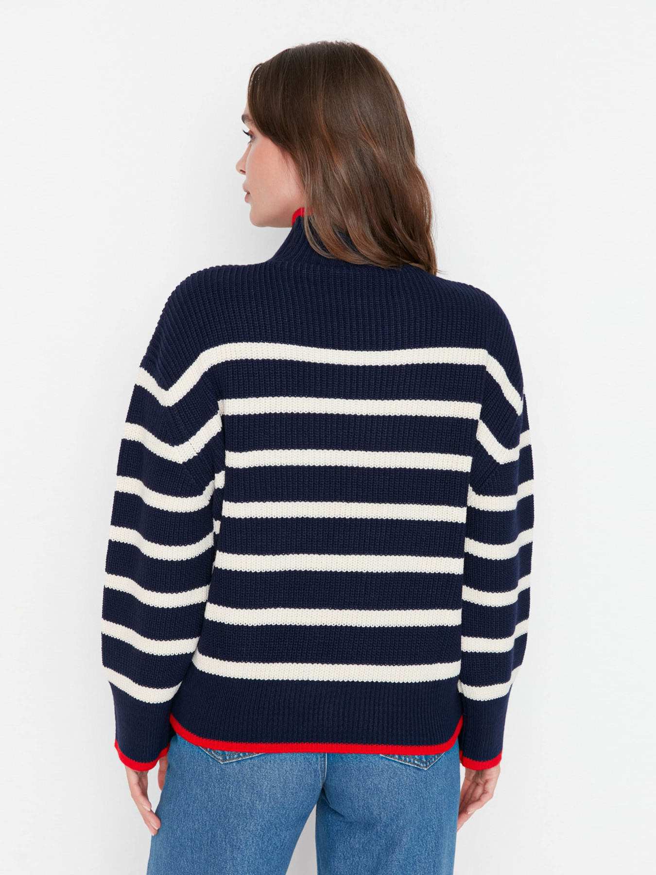 Светр Trendyol модель TWOAW23KZ01446/Lacivert Фото