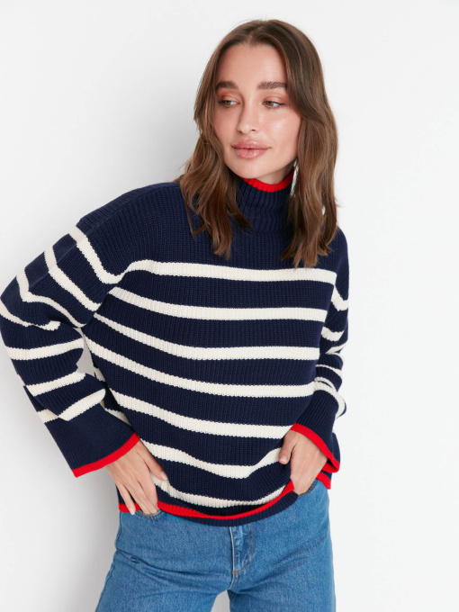 Светр Trendyol модель TWOAW23KZ01446/Lacivert Фото